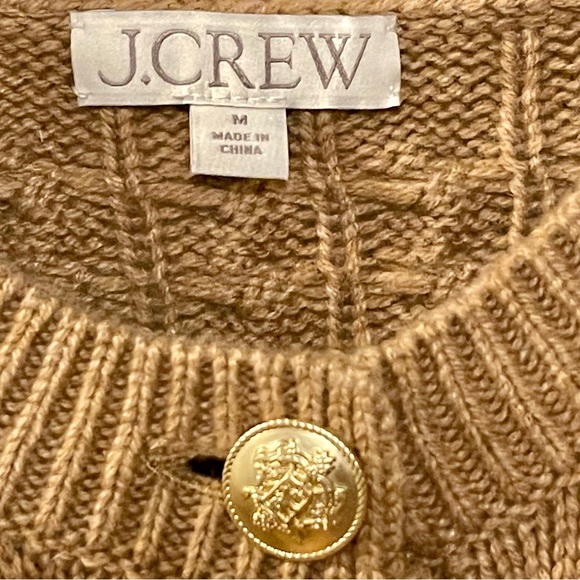 J Crew Cable-knit cardigan sweater - Picture 3 of 4
